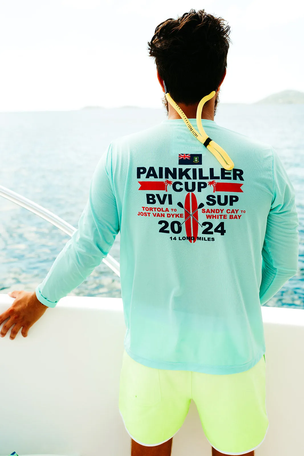 2024 Painkiller Cup Islands UPF50 Shirt - Sea Green