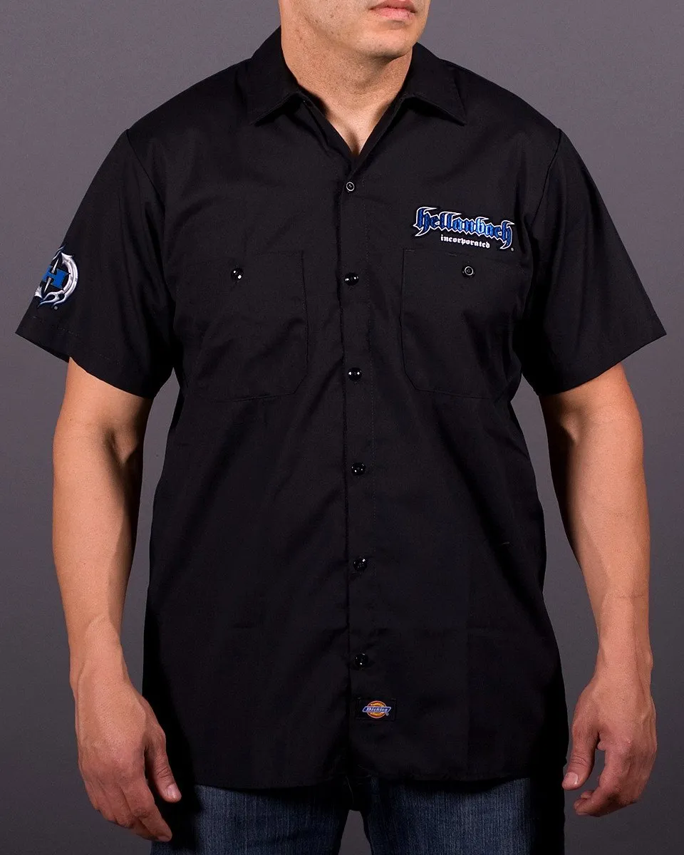 3D Work Shirt - Black/Blue