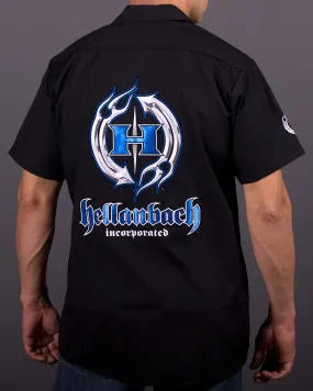 3D Work Shirt - Black/Blue