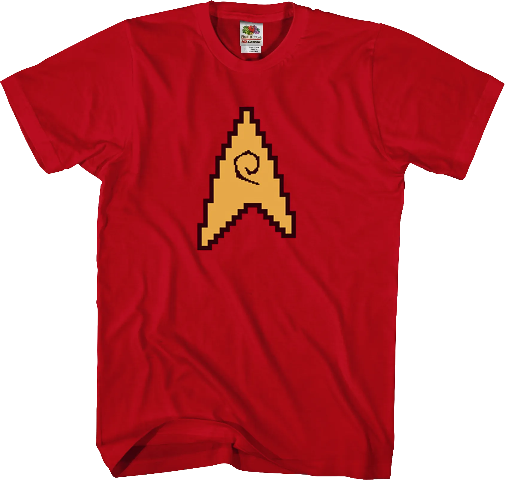 8-Bit Starfleet Logo Star Trek T-Shirt