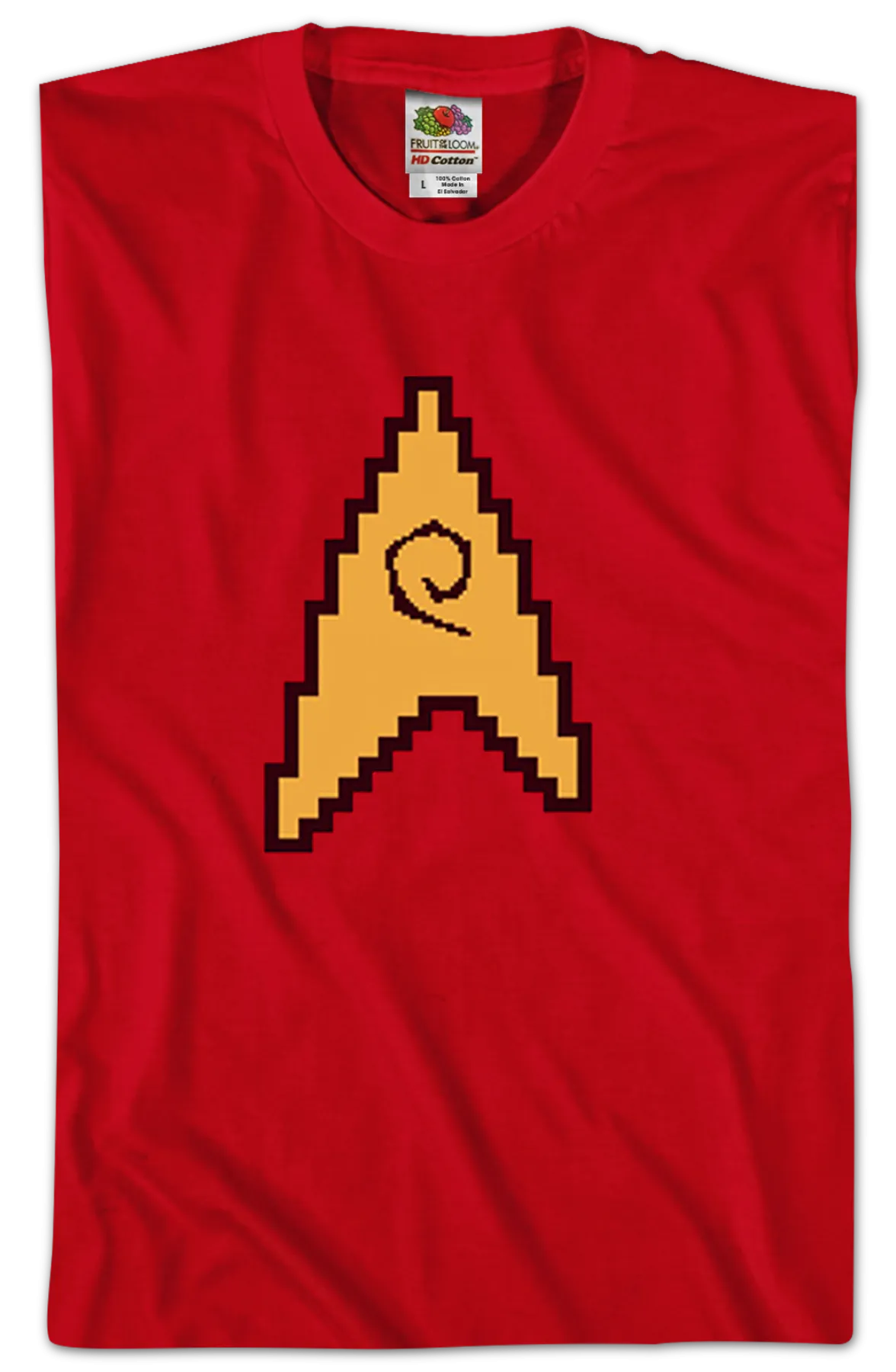 8-Bit Starfleet Logo Star Trek T-Shirt