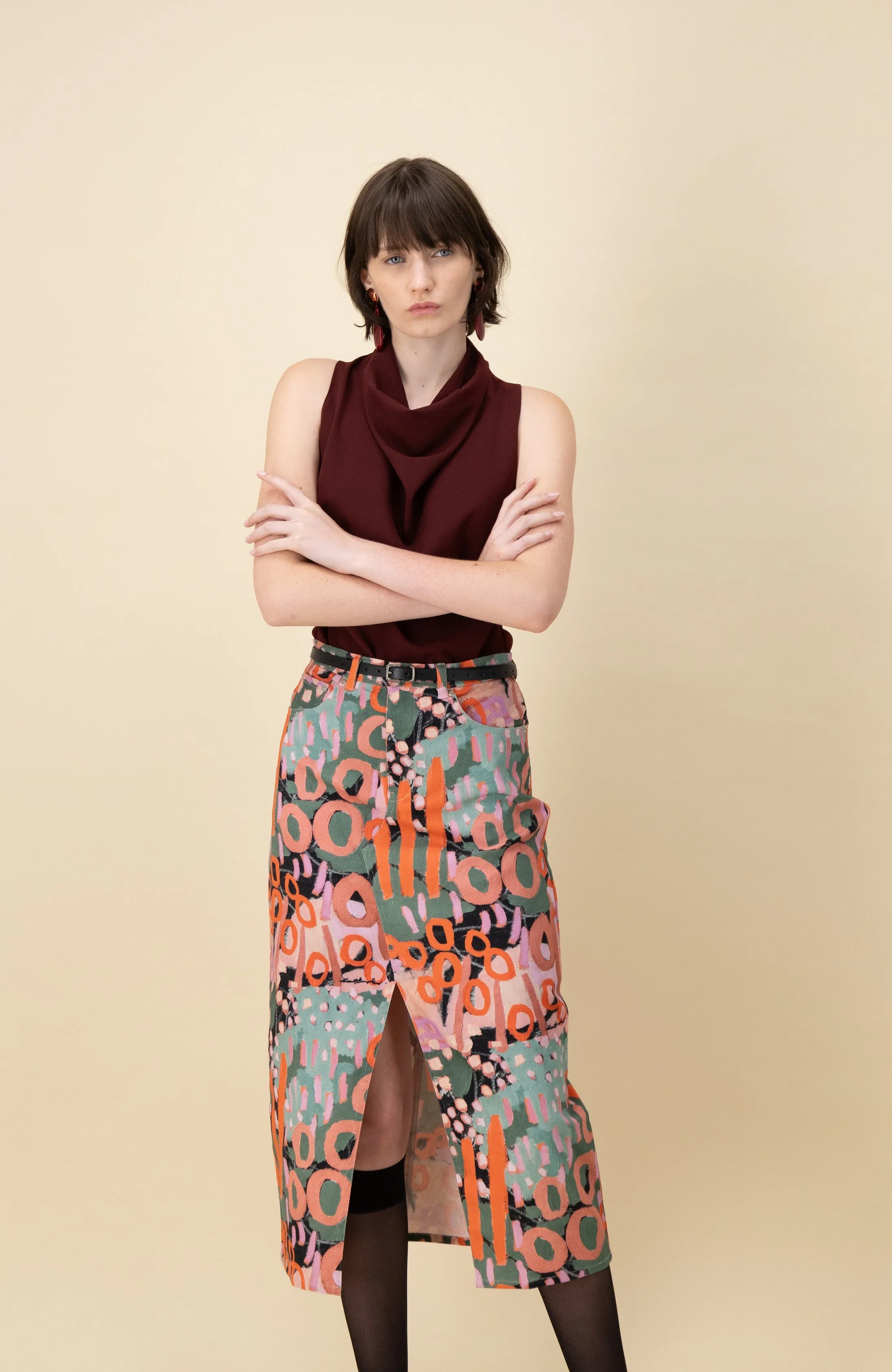 Abstract Skirt