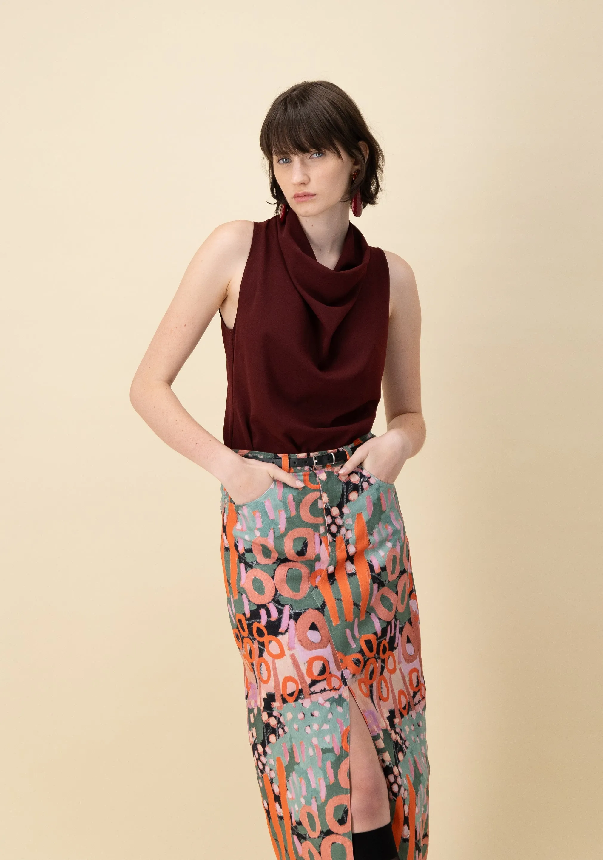 Abstract Skirt