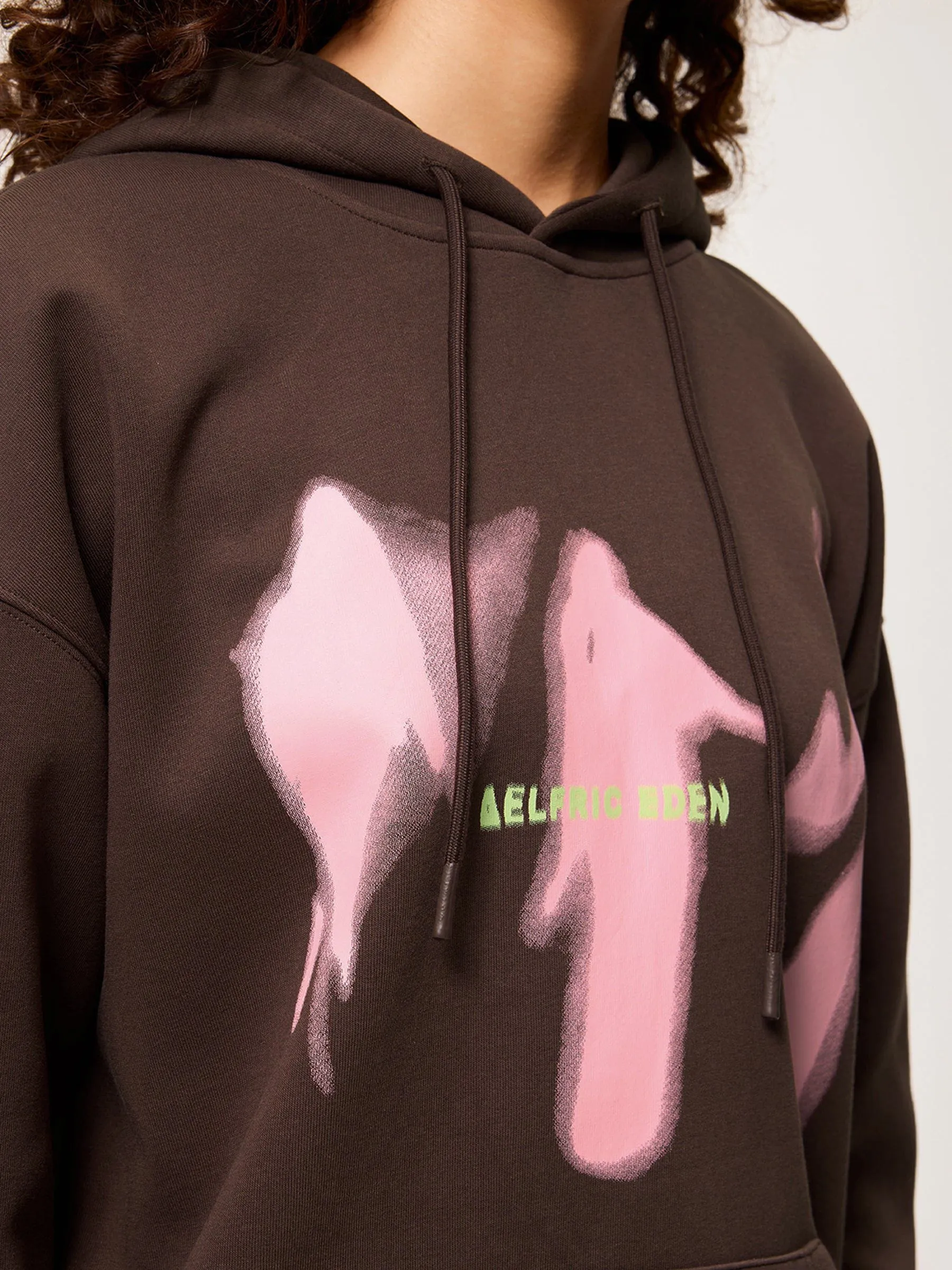 Aelfric Eden Abstract Shadow Print Hoodie