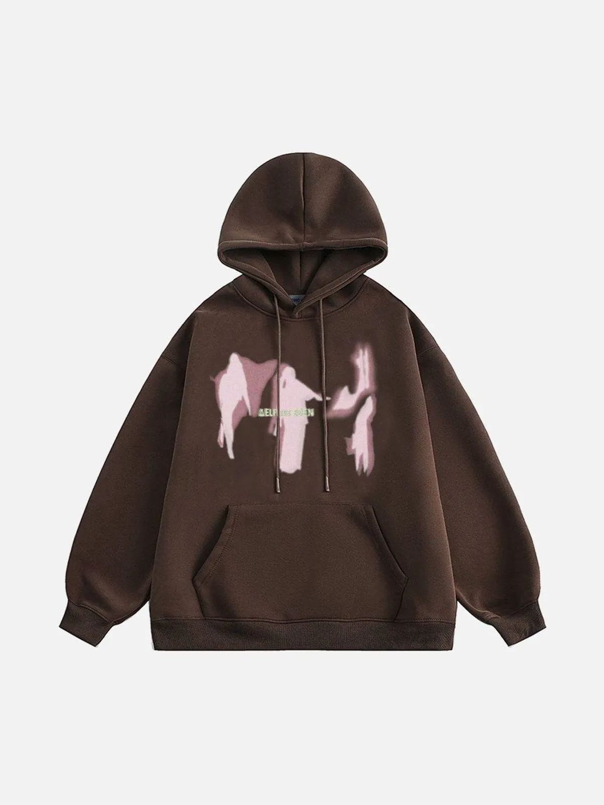 Aelfric Eden Abstract Shadow Print Hoodie