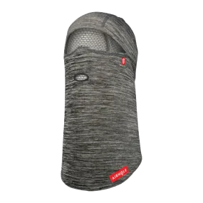 Airhole Waffle Knit Full Hinge Balaclava Tech Grey