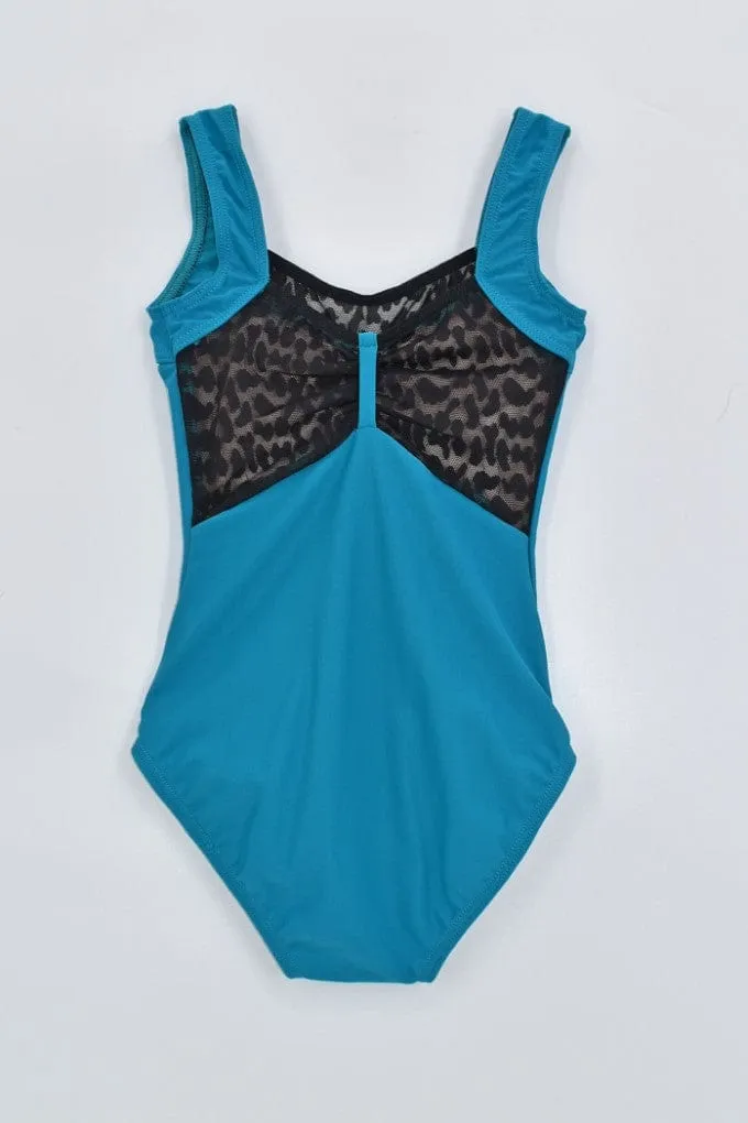 AK Dancewear Y1808 Chrissy with Modsy Mesh Youth Leotard