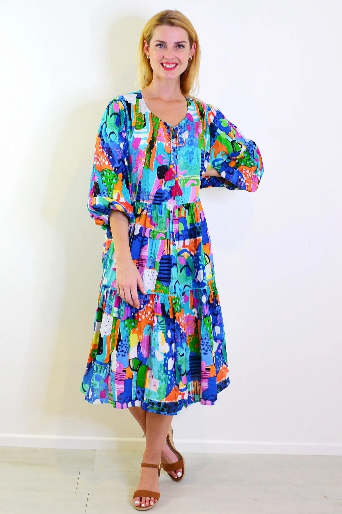 Alanya Boho Tunic Dress