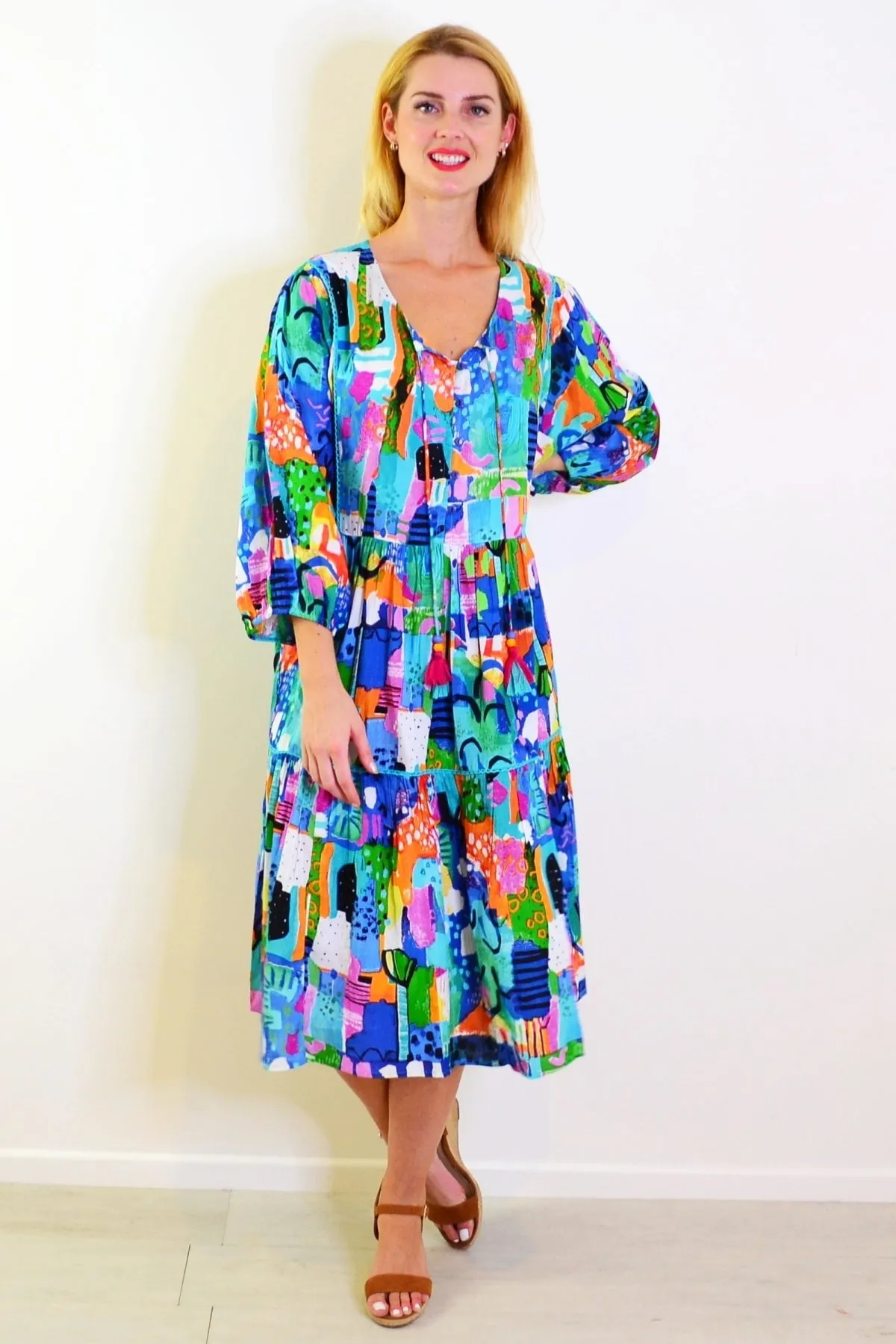 Alanya Boho Tunic Dress