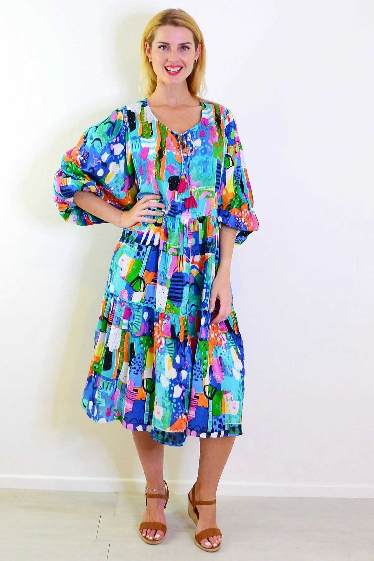 Alanya Boho Tunic Dress