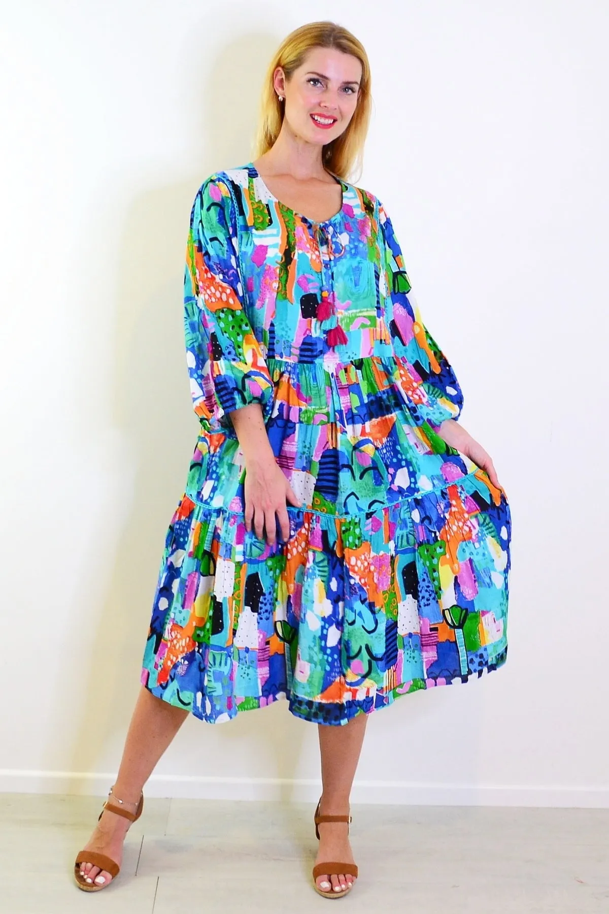 Alanya Boho Tunic Dress