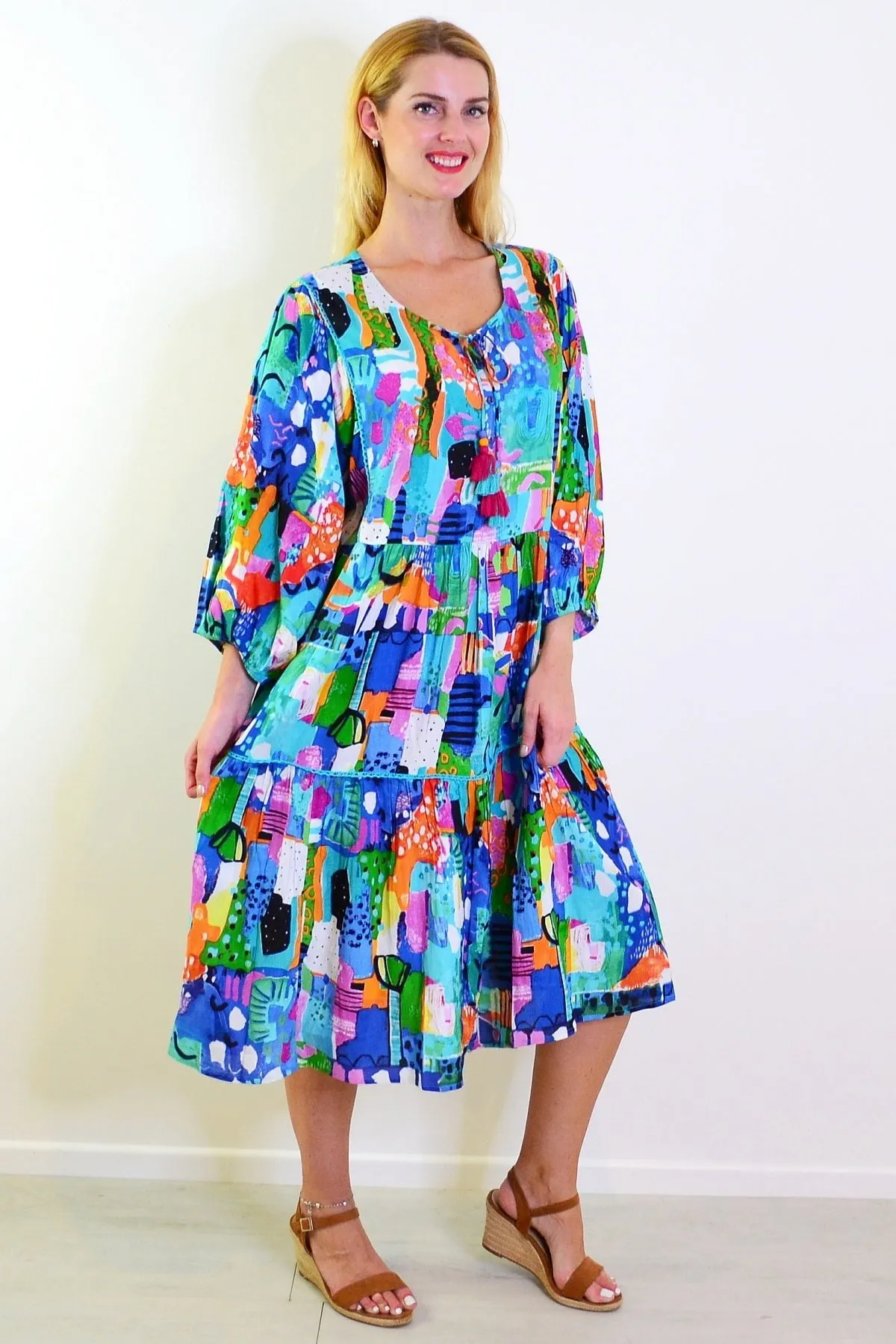 Alanya Boho Tunic Dress