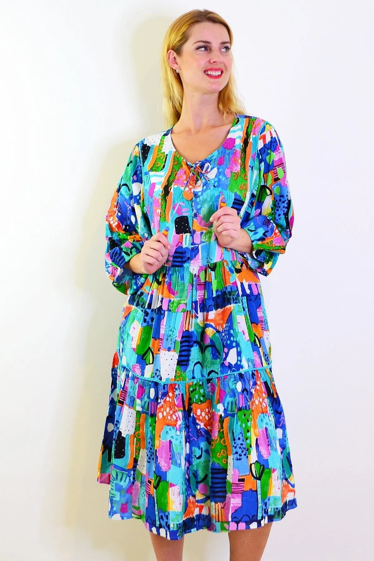 Alanya Boho Tunic Dress