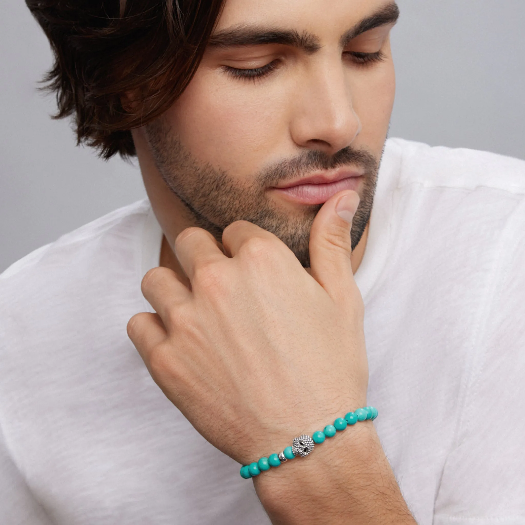 Anthem Turquoise Skull Bracelet