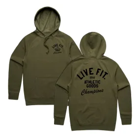 Athletic Goods Hoodie - Military Green