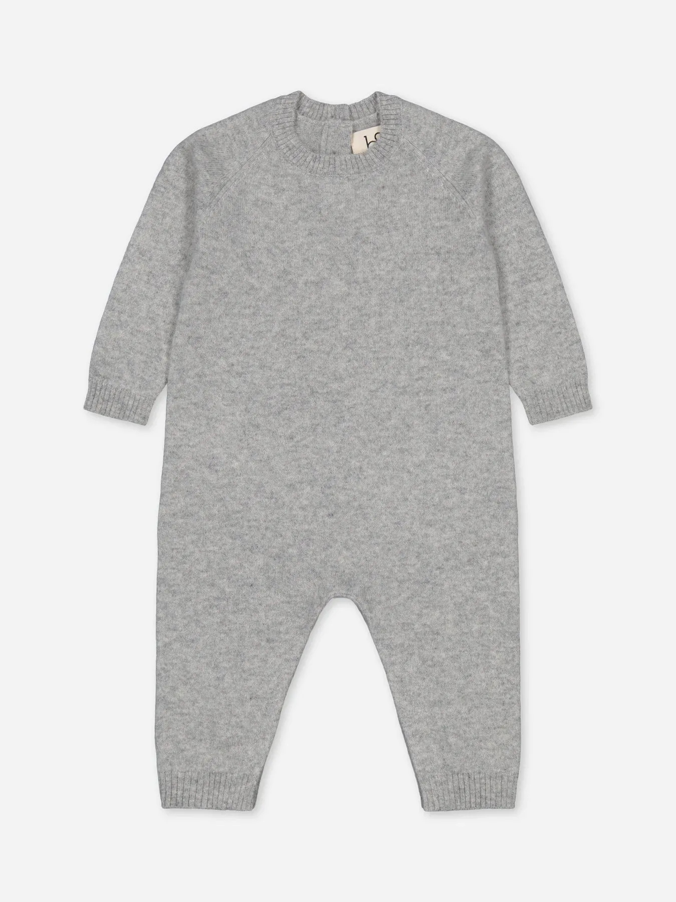 Baby's Cashmere Jumpsuit Grey