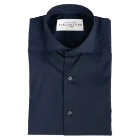 Ballantyne Blue Cotton Men Shirt