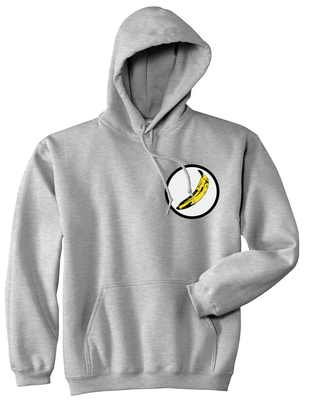 Banana Chest Mens Pullover Hoodie