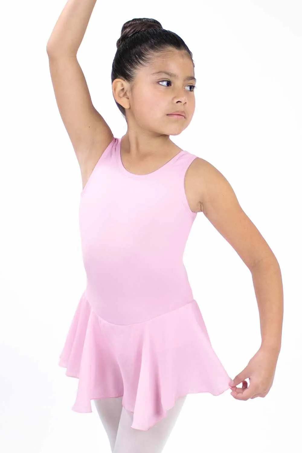 Basic Moves BM5490G Girls' Tank Dress Leotard