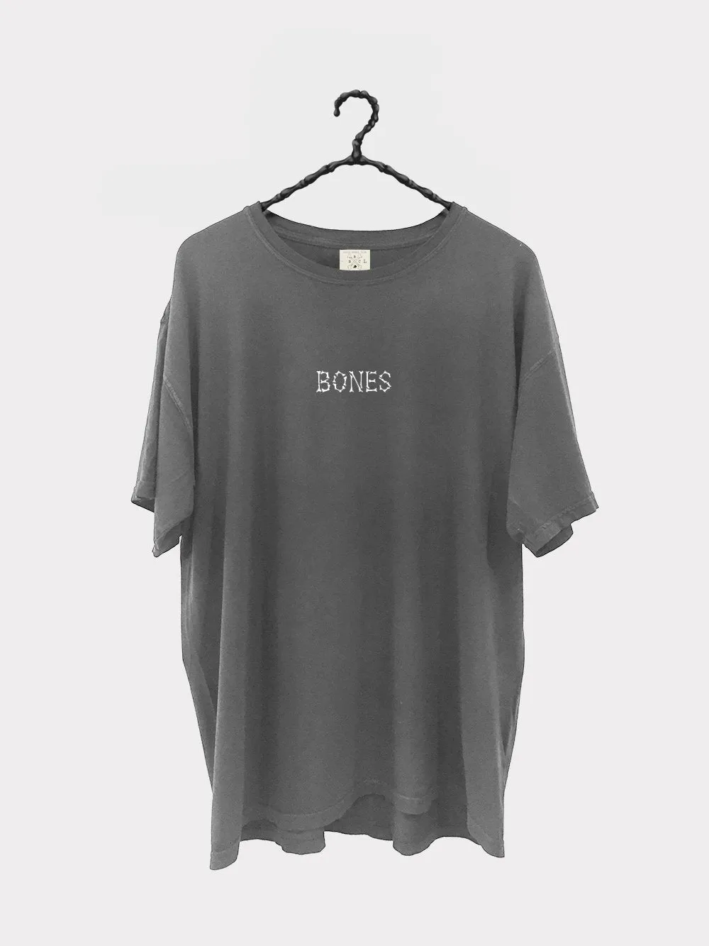 Bones Club Tee - Washed Out Black