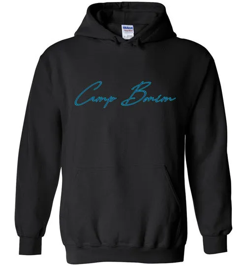 Bonim Heavy Blend Hoodie - Blue Scrawl