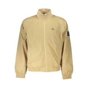 Calvin Klein Beige Long Sleeved Sports Jacket