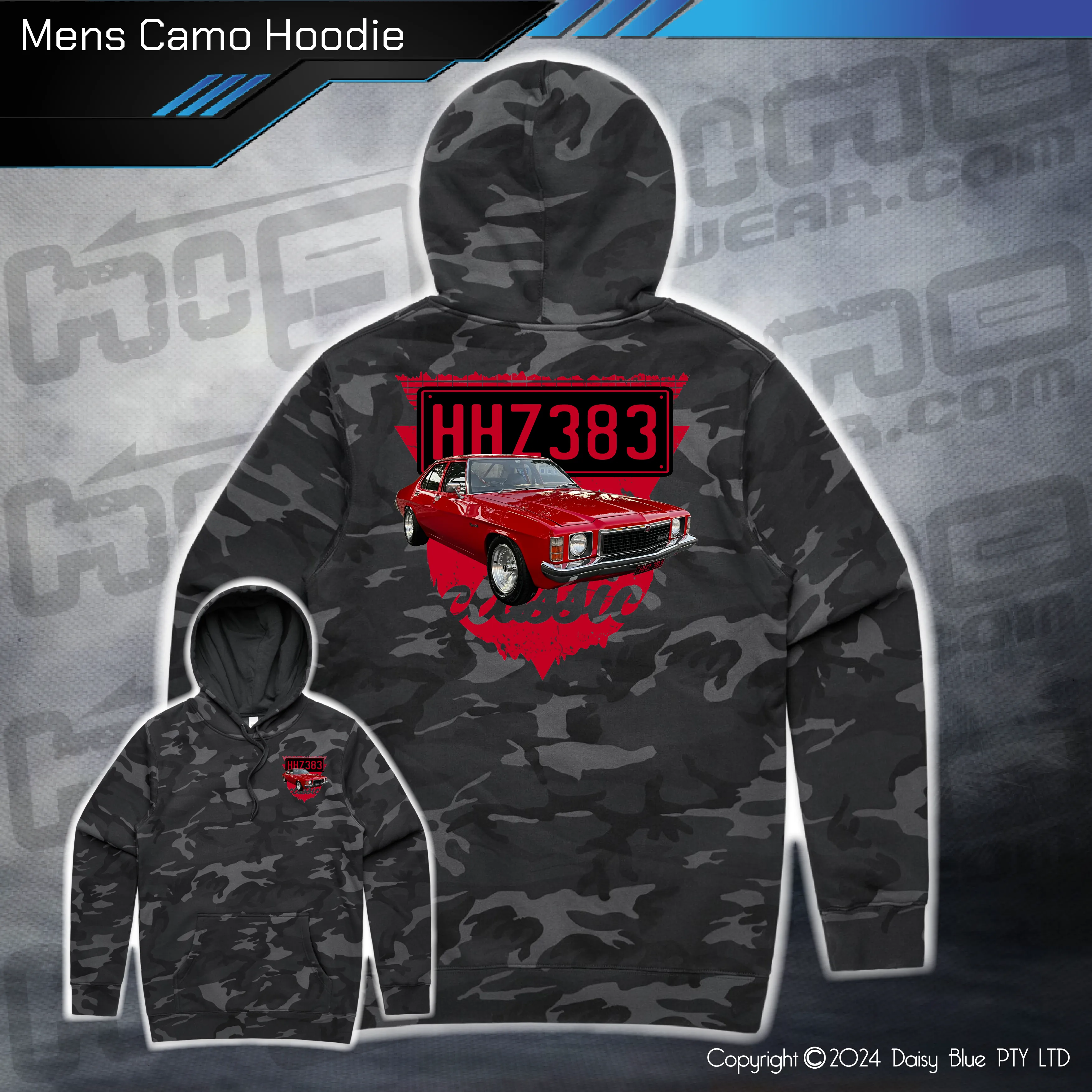 Camo Hoodie - HHZ383