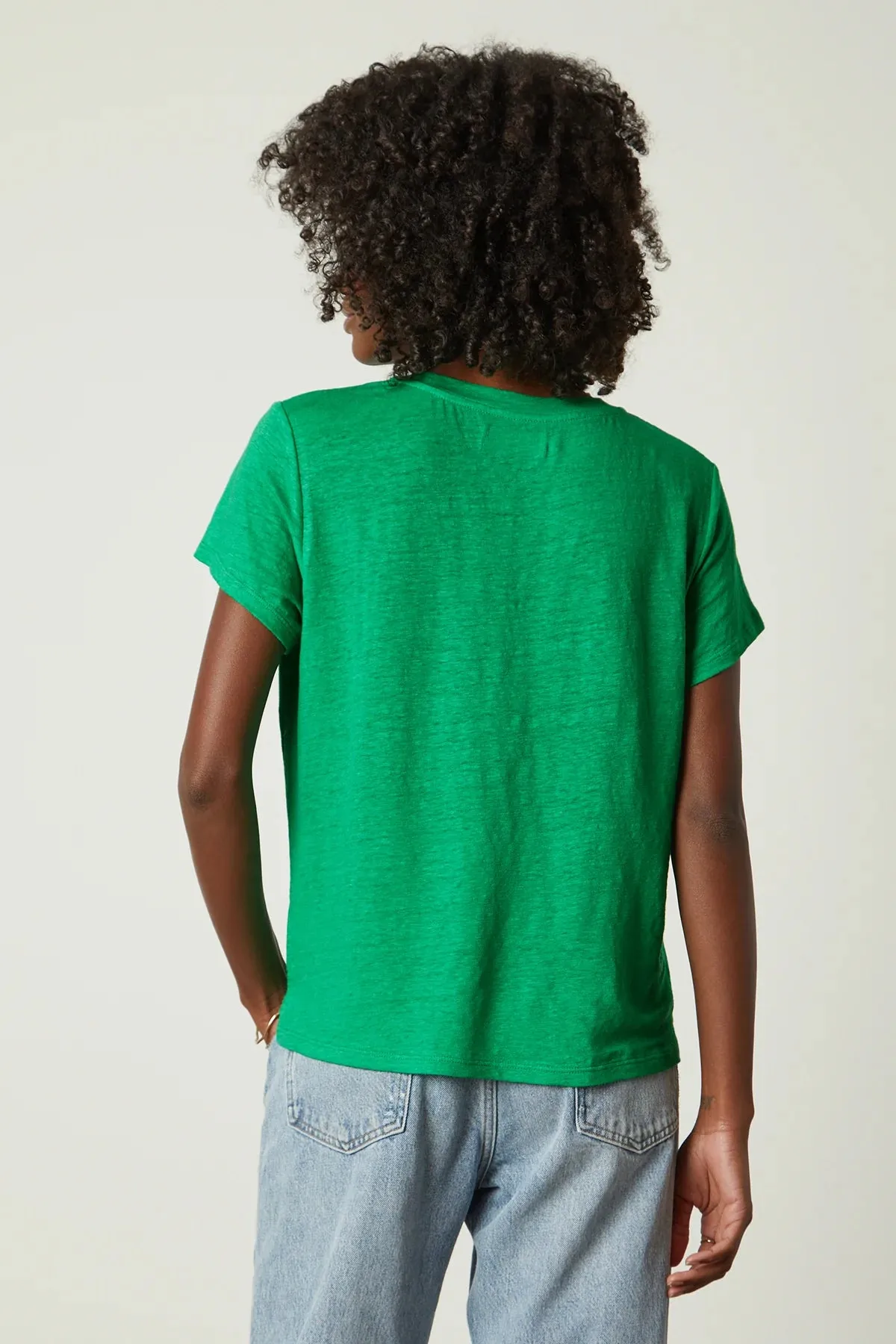 Casey | Linen Knit Tee