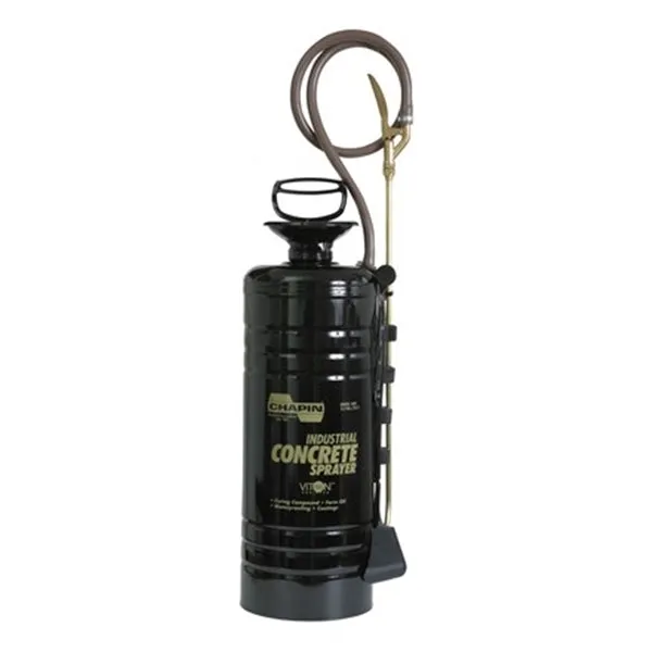 CHAPIN 1449 Compression Sprayer, 3.5 gal Tank, Steel Tank, 48 in L Hose, Black