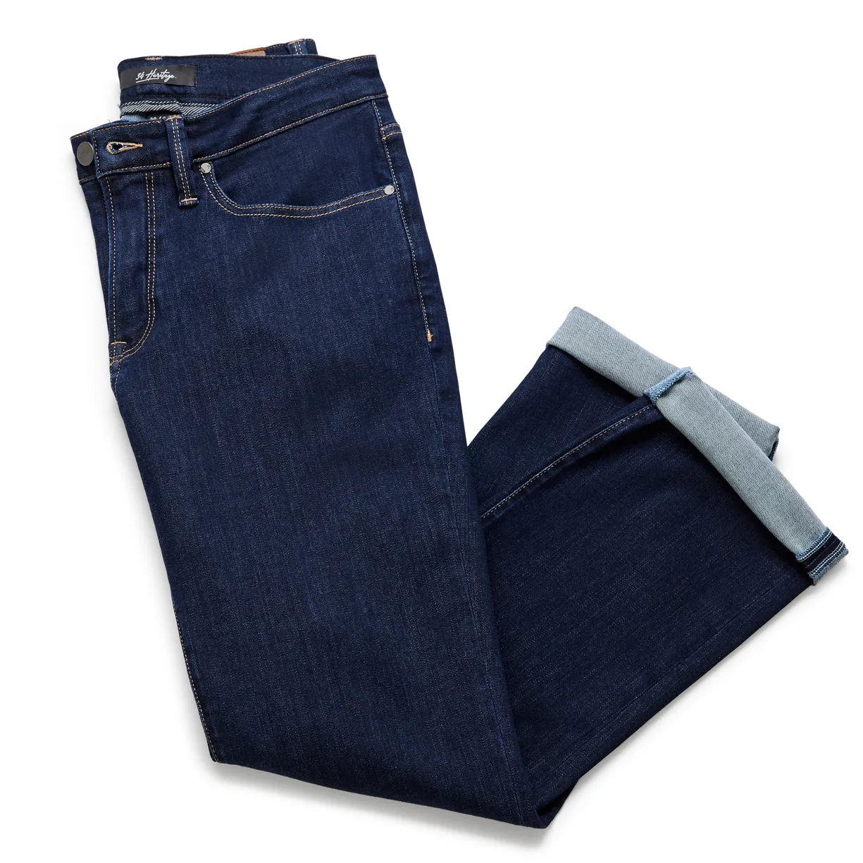 Charisma Relaxed Straight Leg Jeans In Dark Siena