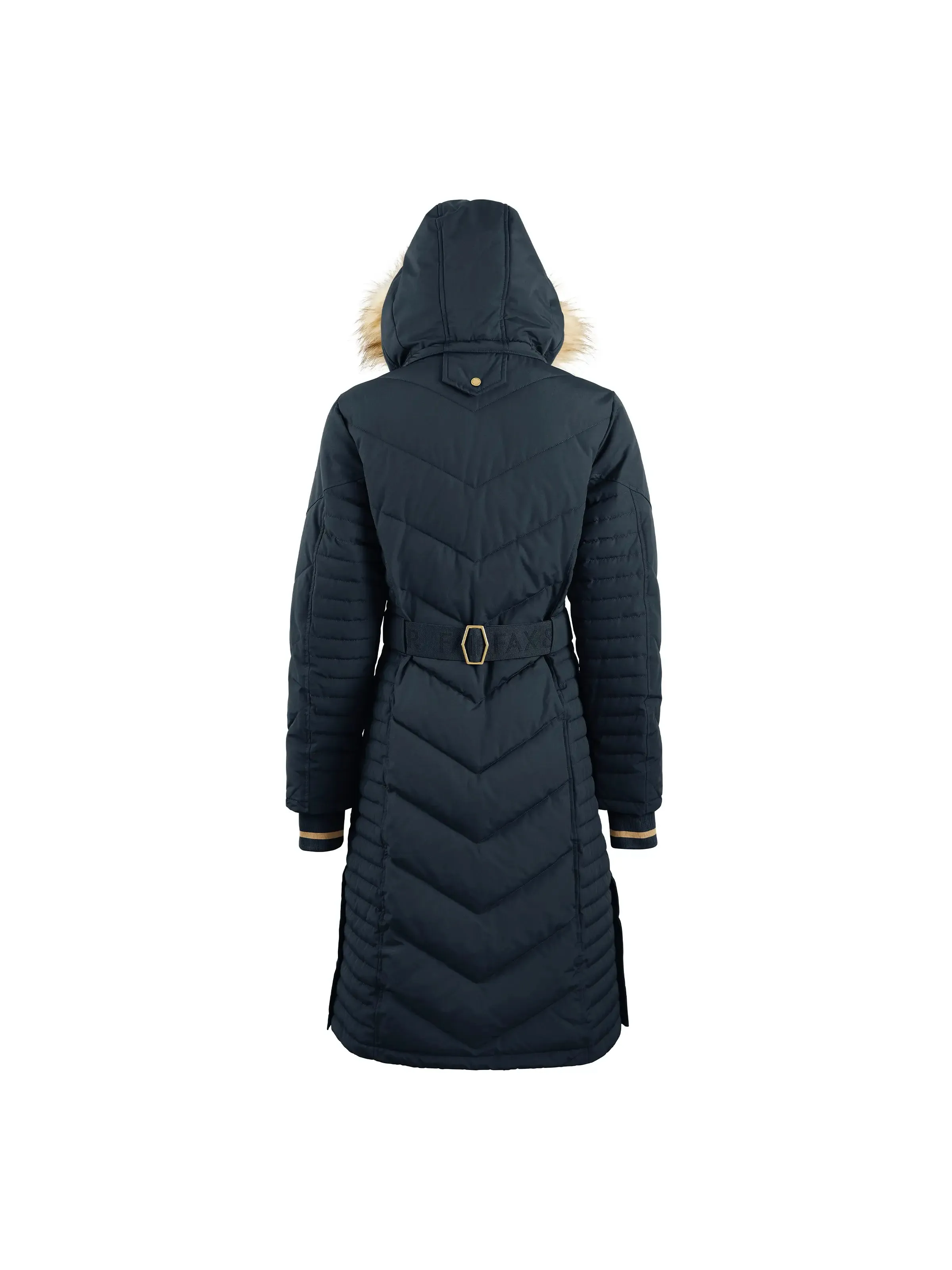 Charlotte Longline Coat - Navy