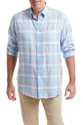 Chase Shirt Blue with Pink Windowpane