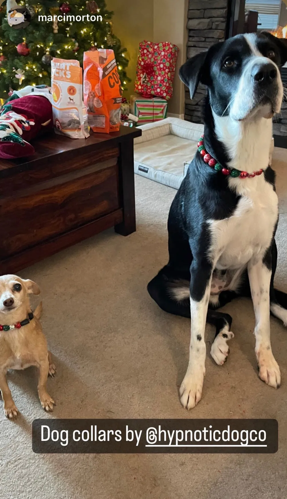 Christmas Glam Bead Collar