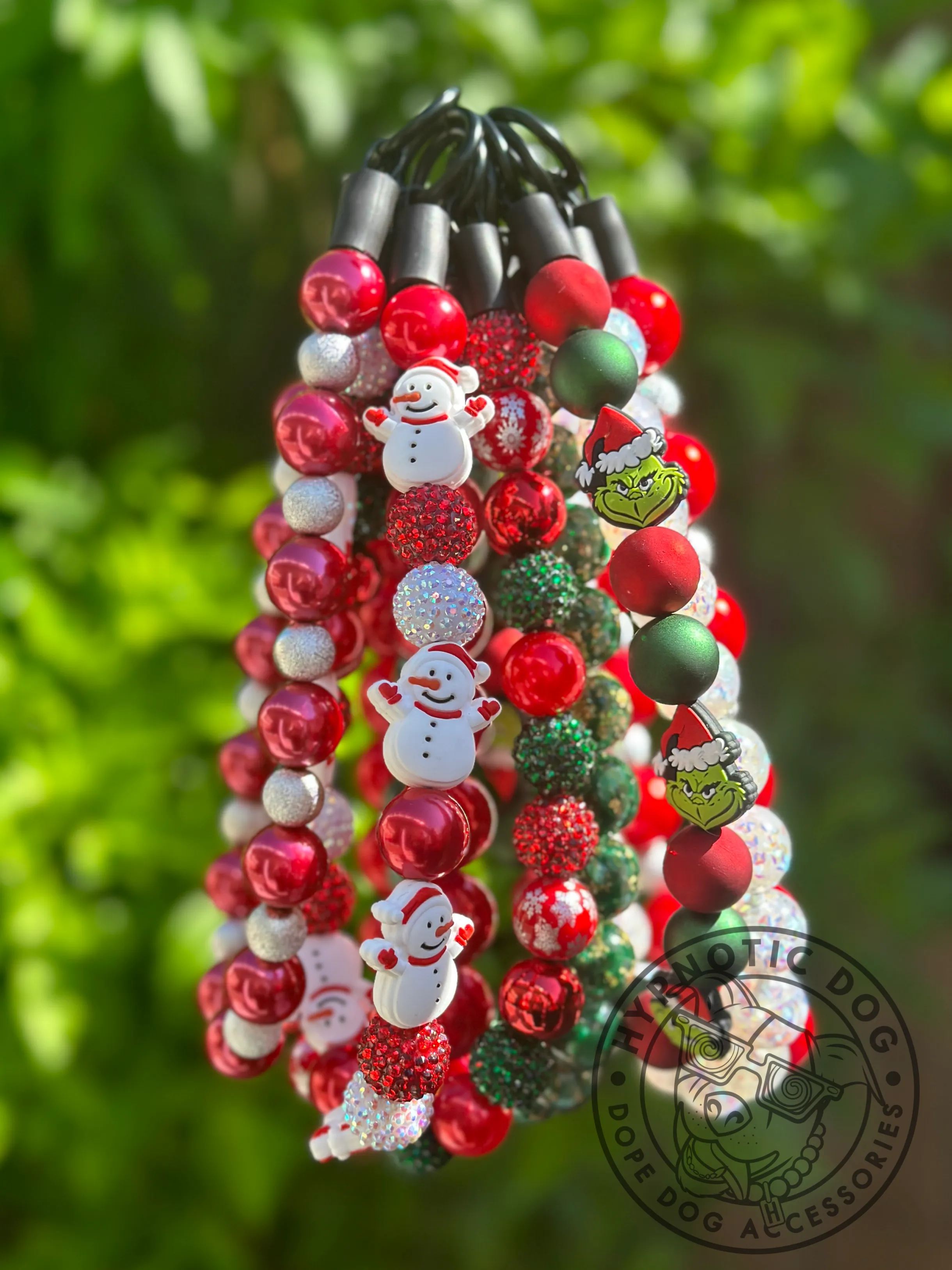 Christmas Glam Bead Collar