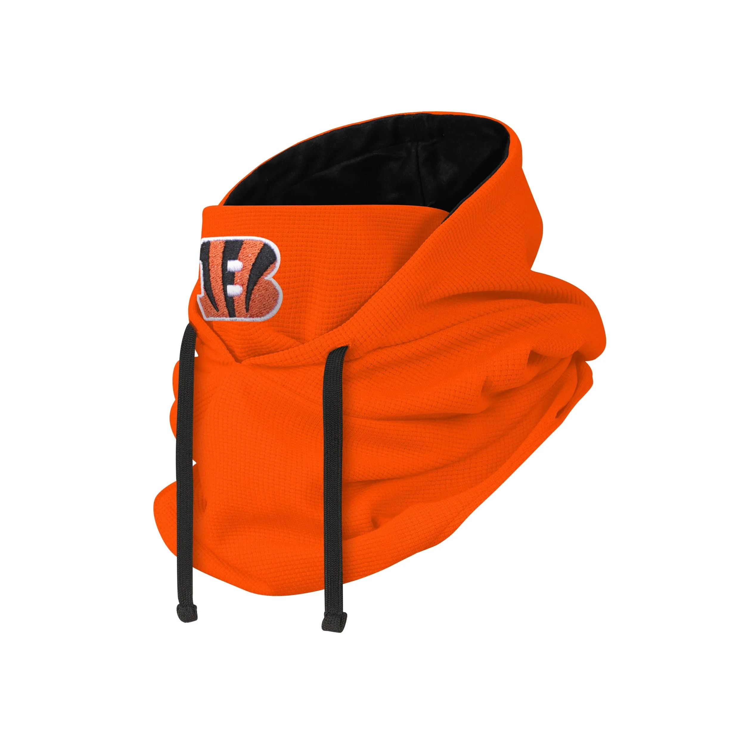 Cincinnati Bengals NFL Waffle Drawstring Hooded Gaiter