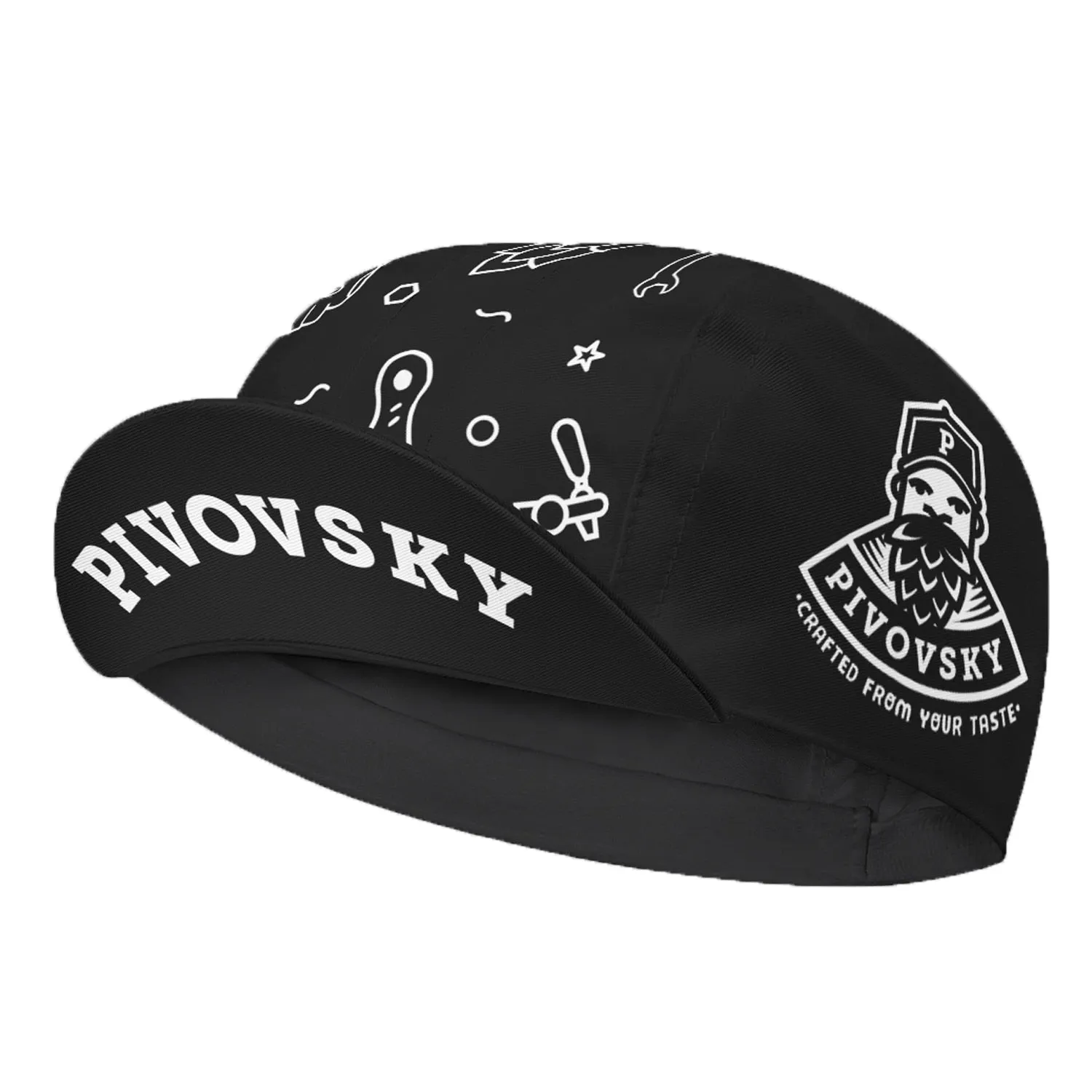 Classic Black Retro Cycling Caps Polyester/Fleece Moisture Wicking Men And Women Wear Quick Dry For Bicycle Hat Balaclava