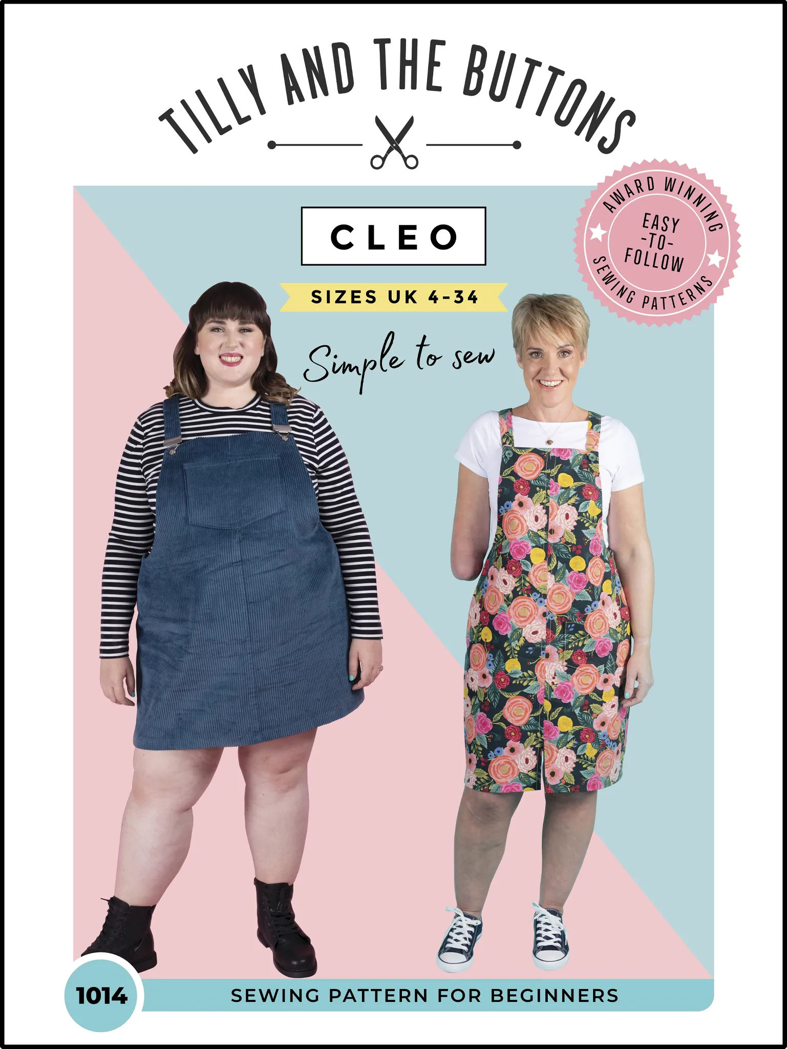 Cleo Pinafore   Dungaree Dress