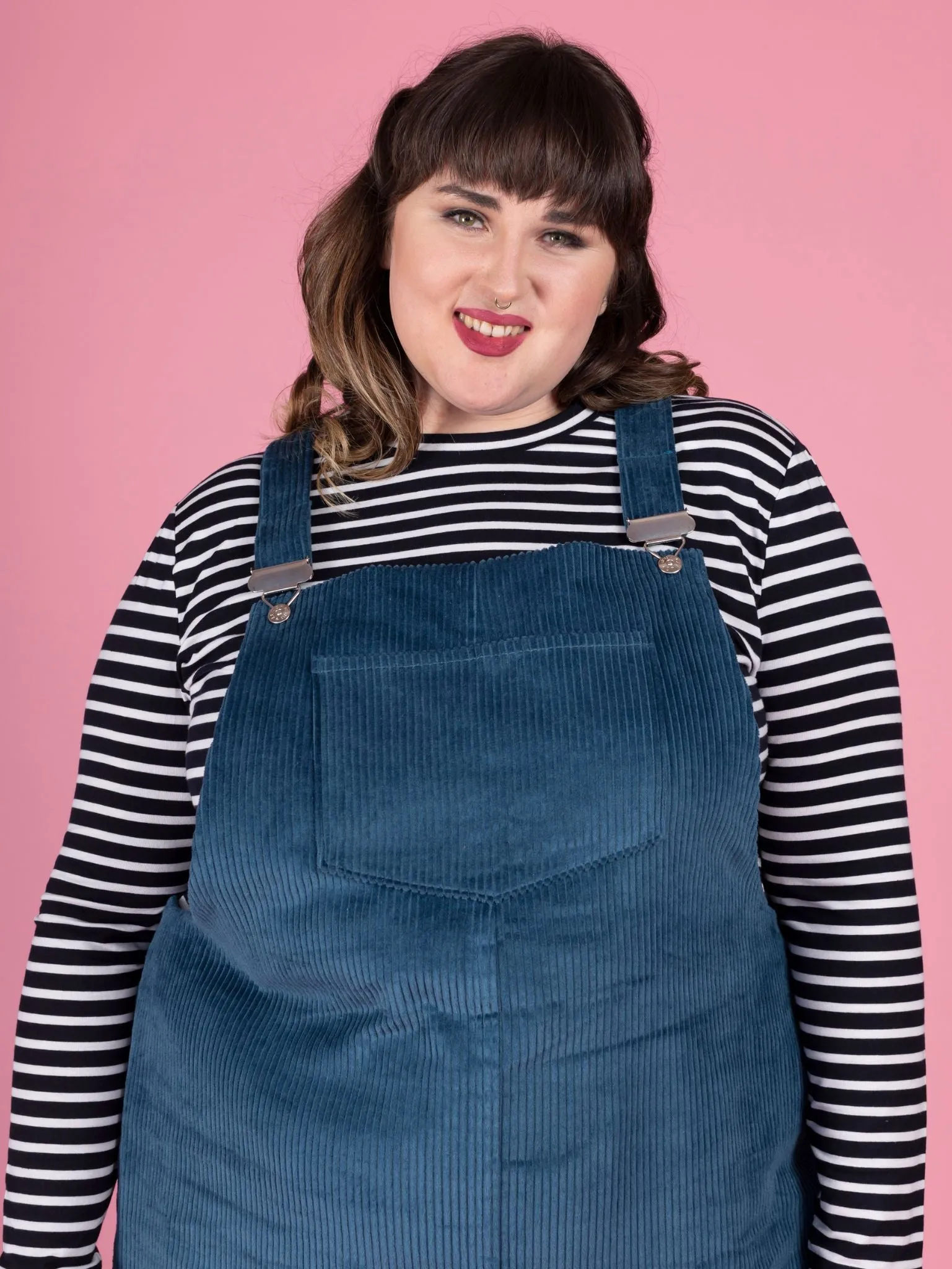 Cleo Pinafore   Dungaree Dress