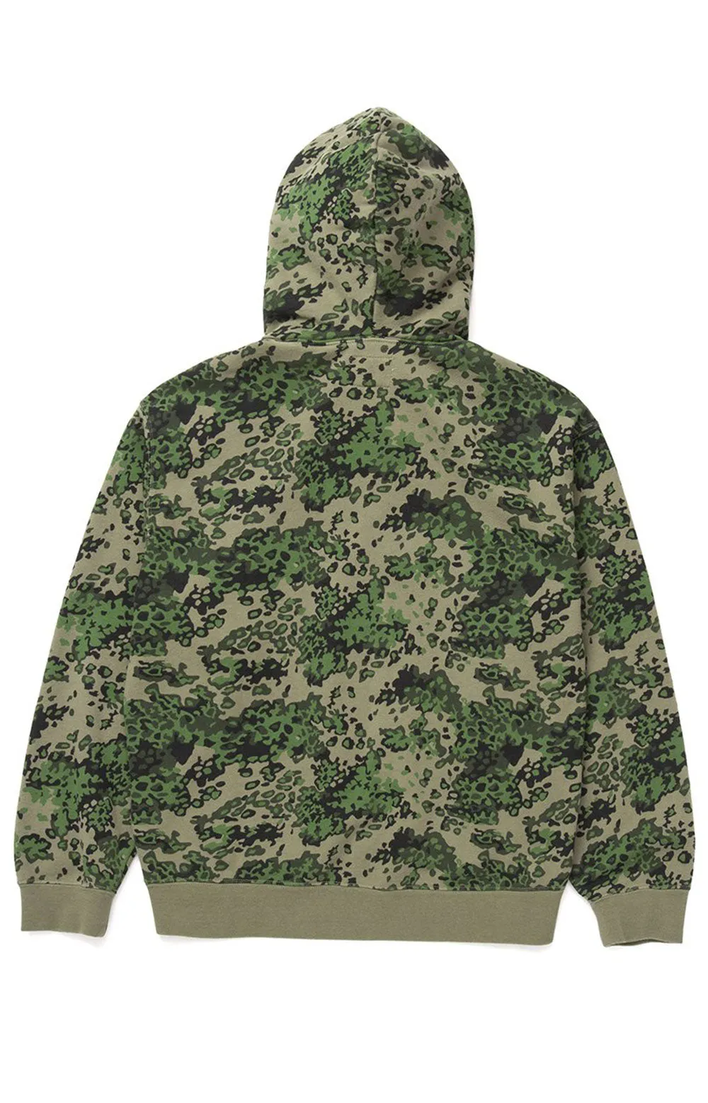 Contra Mockneck Pullover Hoodie - Green Camo