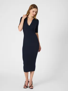 Cosysoft V Neck Midi Dress