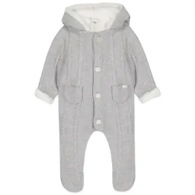 Cozy Cableknit Baby Footed Jumpsuit