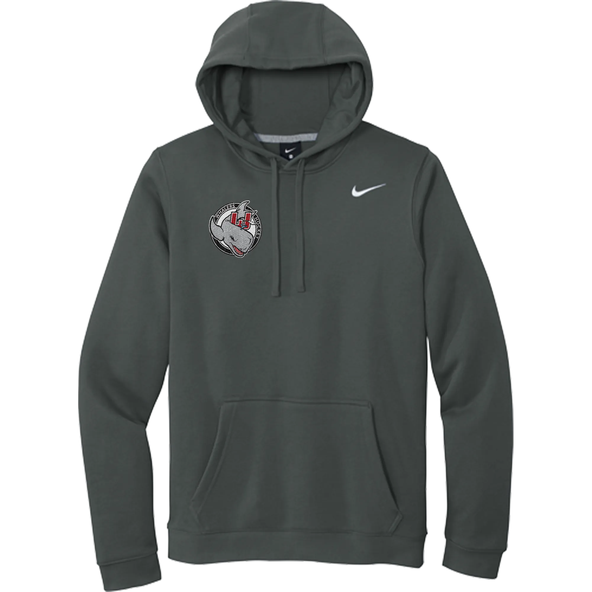 CT Whalers Tier 2 Nike Club Fleece Pullover Hoodie