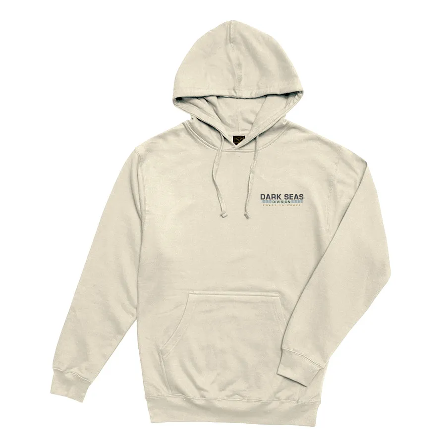 Dark Seas Big Sur Pullover Hooded Sweatshirt - Bone