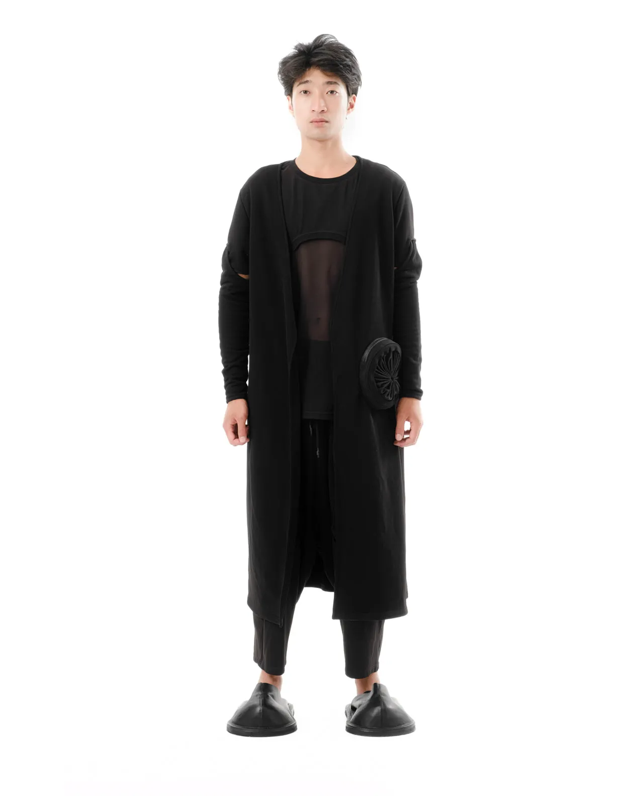 DIAPHANUM LONG JERSEY CARDIGAN