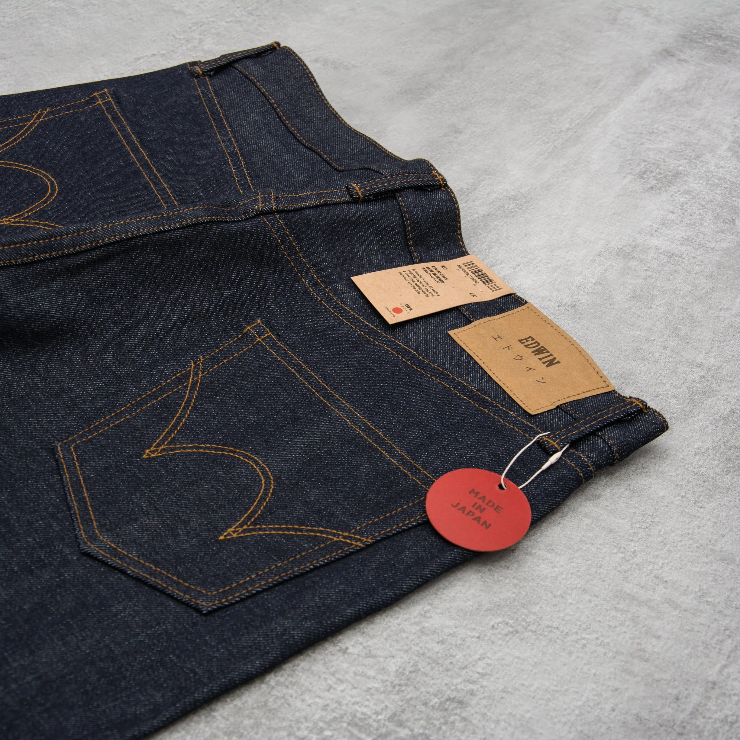 Edwin Slim Tapered Jeans Kurabo - Recycled Red Selvage