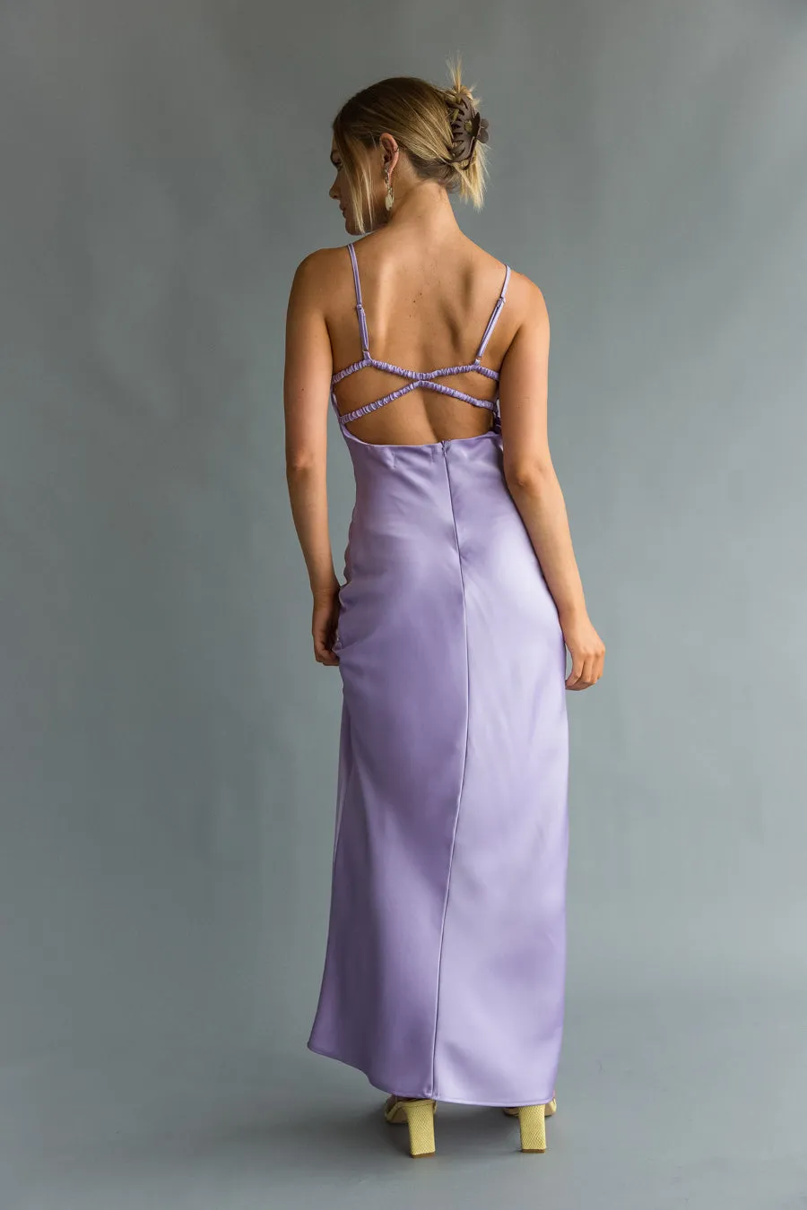 Emryn Open Back Maxi Dress