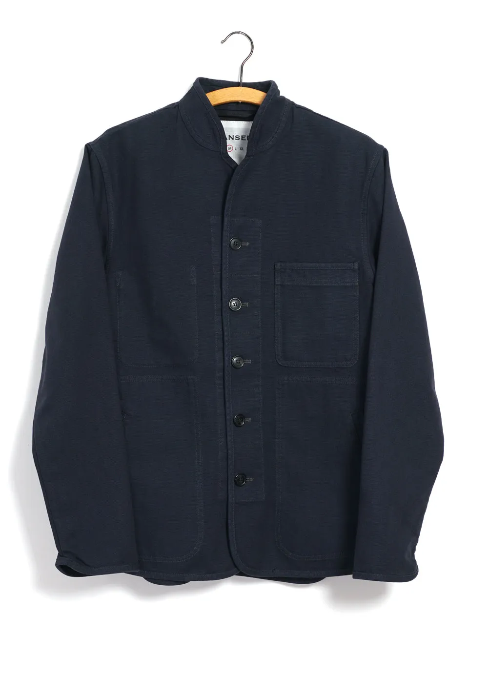 ERLING | Refined Work Jacket | Blue Canvas