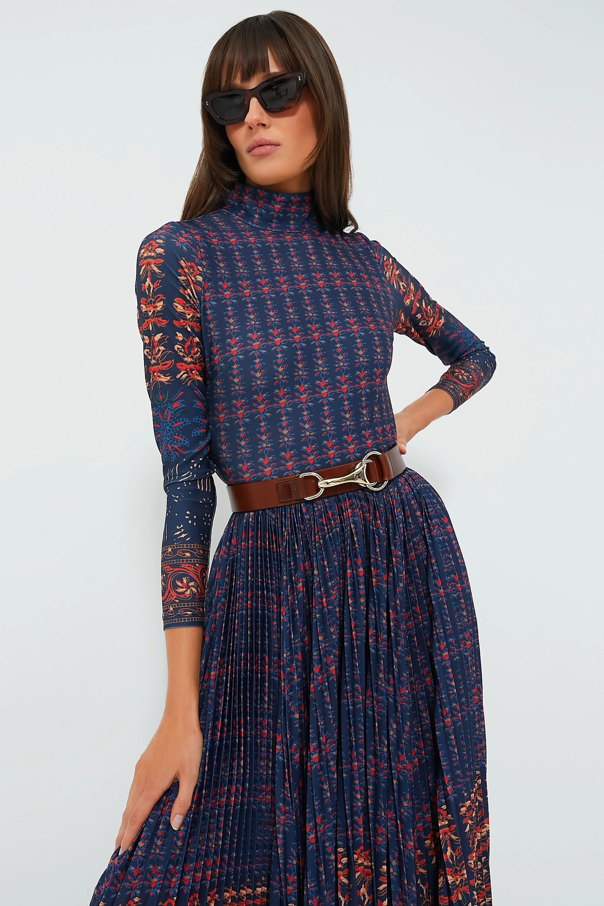 Essex Block Border Sabine Dress