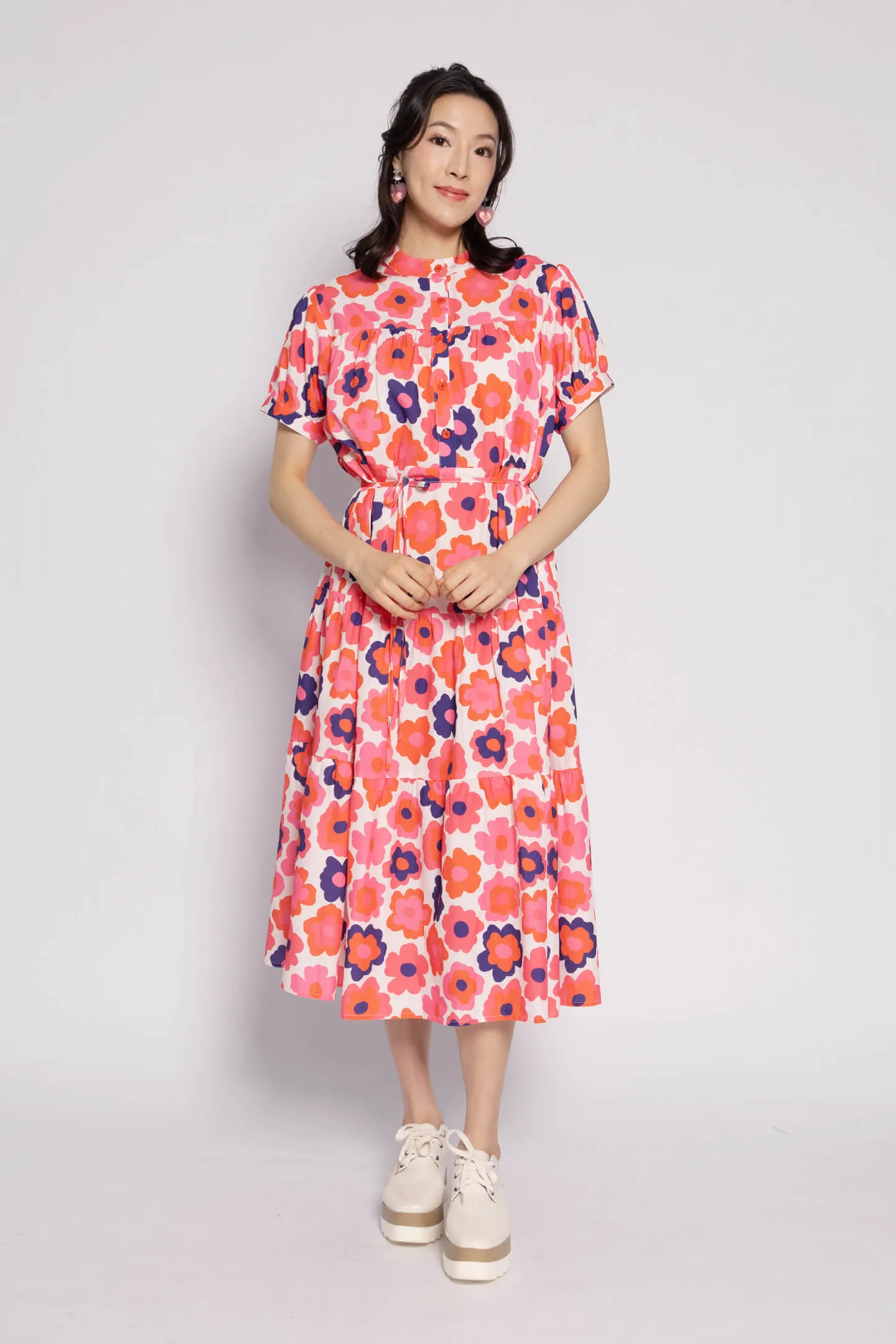 Fifi Dress in Pink Buttercup