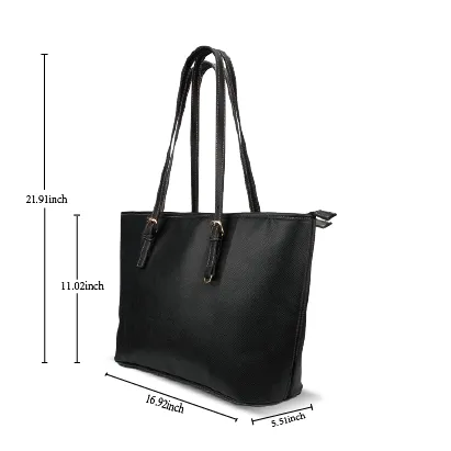 Flat Coat Leather Tote